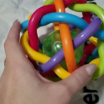 Игрушка BabyGo мяч Шар-радуга: отзыв пользователя ДетМир