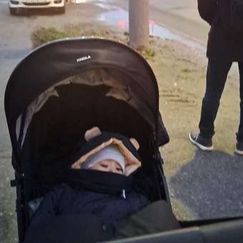 Коляска прогулочная JOVOLA Magma с перекидной ручкой черный: отзыв пользователя Детский Мир