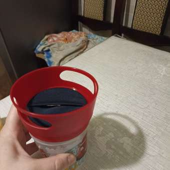 Детский контейнер непросыпайка Bebekevi стакан для снэков розовый: отзыв пользователя Детский Мир