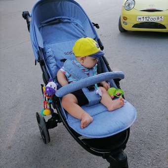 Коляска прогулочная Babyton Trio Denim: отзыв пользователя ДетМир